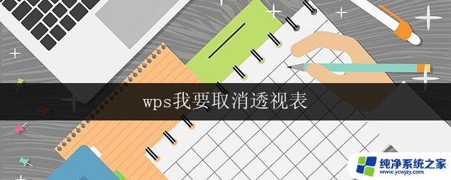 wps我要取消透视表 wps透视表取消教程