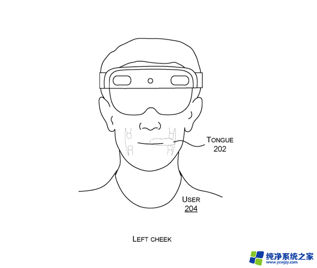 微软头显新专利：舌头姿势交互+虚拟打字，实现全新体验