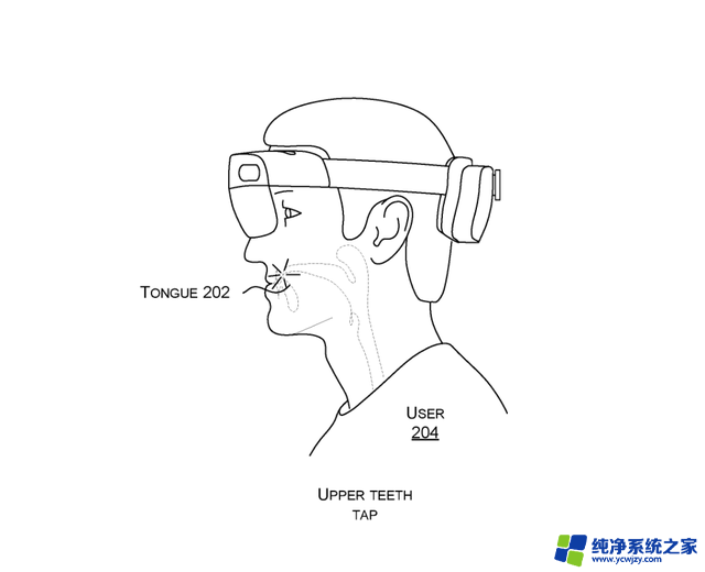 微软头显新专利：舌头姿势交互+虚拟打字，实现全新体验