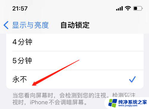 苹果手机不自动熄灭屏幕怎么设置