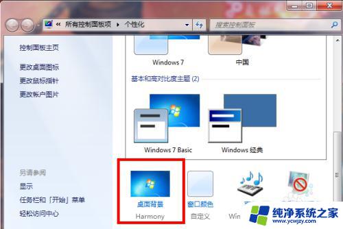 win7设置桌面背景 Windows7桌面背景设置方法