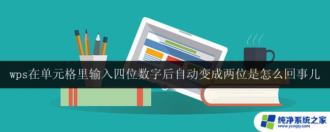 wps输入四位数字变成两位的原因是什么