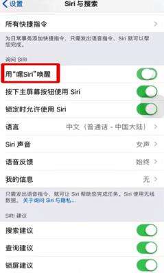 苹果唤醒语音 苹果手机语音唤醒功能设置步骤