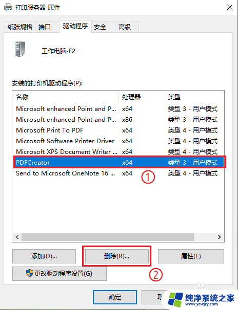 打印机程序怎么卸载 win10系统如何彻底卸载打印机驱动