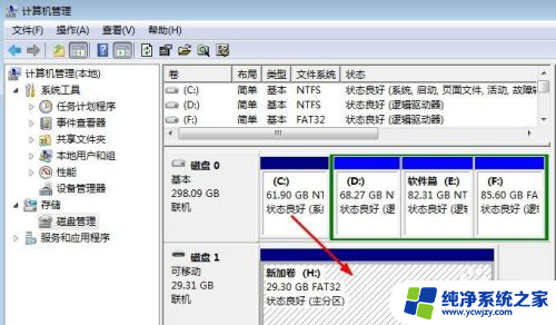 u盘在电脑中没有盘符显示