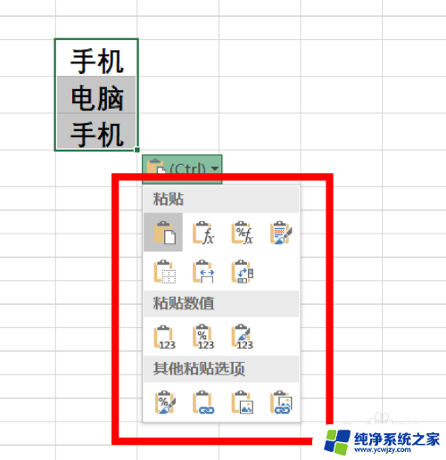 excel粘贴选项 Excel粘贴选项设置方法及粘贴内容显示选项