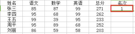 请问wps名次怎么从大到小进行排列 wps名次从大到小如何排列