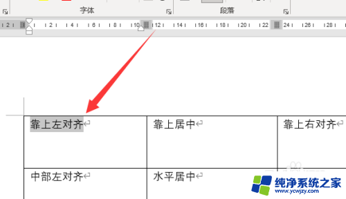 word表格默认对齐方式是啥 单元格表格对齐方式9种