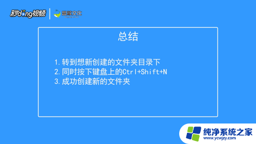 电脑创建文件夹的快捷键 win10新建文件夹的键盘快捷方式是什么