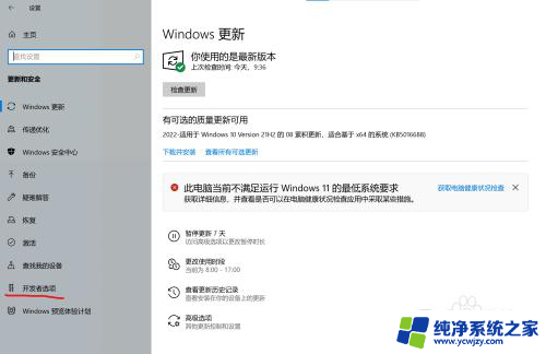 windows打开开发者模式