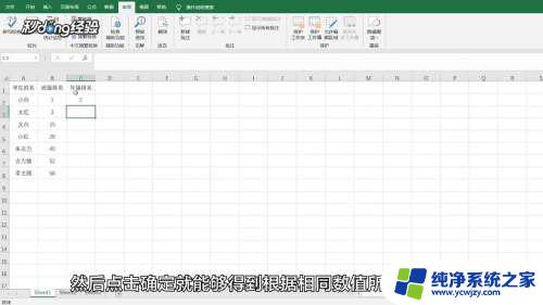 excel如何两个表格匹配相同数据 怎样在两个Excel表格中匹配相同的数据