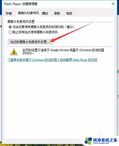 网页怎么打开摄像头权限 Win10如何设置浏览器允许使用摄像头