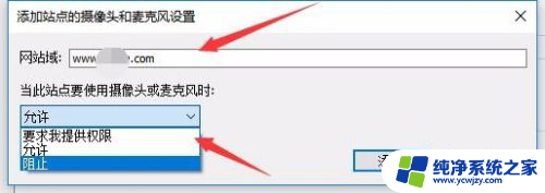 网页怎么打开摄像头权限 Win10如何设置浏览器允许使用摄像头