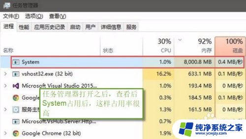 关于win10 system进程 占用cpu过高的问题?