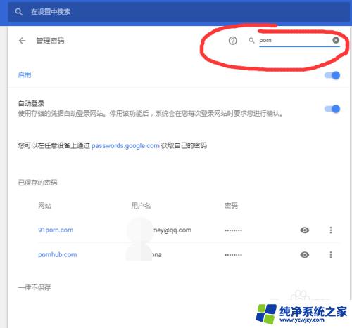 chrome查看密码 Chrome浏览器如何查看已保存的密码步骤