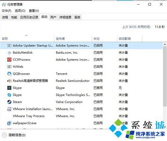 电脑应用自启动怎么关闭win10 win10系统如何关闭开机自启动的软件