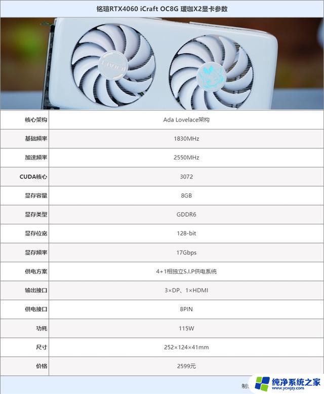 铭瑄RTX4060瑷珈X2显卡评测：ITX主机的最佳伴侣