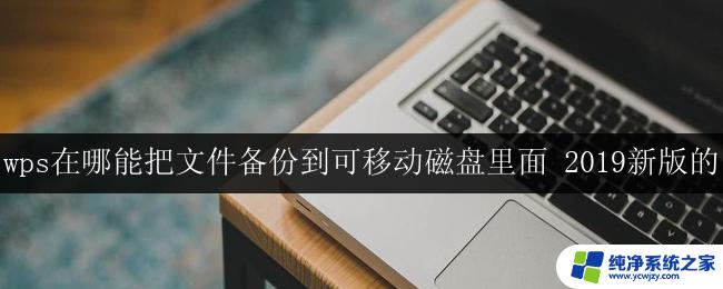 如何在wps 2019新版中将文件备份到可移动磁盘