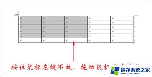 word表格怎么调节行宽行高 Word表格如何设置列宽和行高