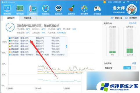 win10实时显示cpu温度