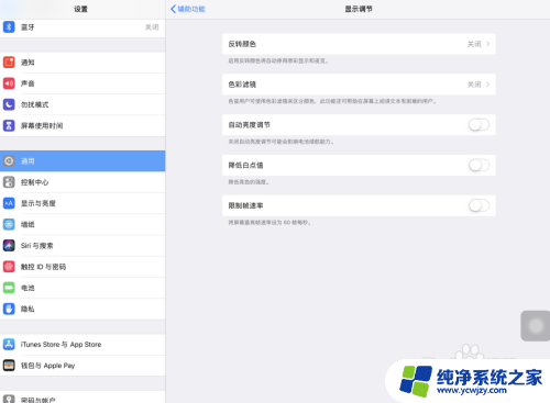 怎么让ipad亮度不自动调节 iPad Pro关闭自动调节屏幕亮度的步骤