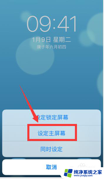 苹果12壁纸怎么设置锁屏和桌面 iPhone设置锁屏和主屏幕壁纸不一样的方法