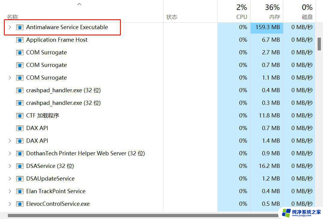 windows antimalware 占cpu Antimalware Service Executable如何降低内存占用