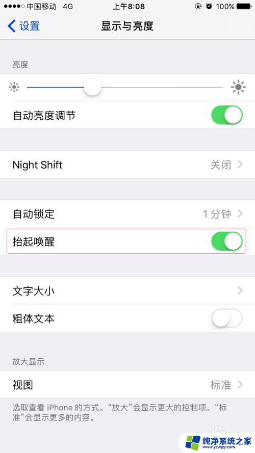 苹果手机拿起来屏幕不亮 苹果手机拿起屏幕自动亮功能怎么开启