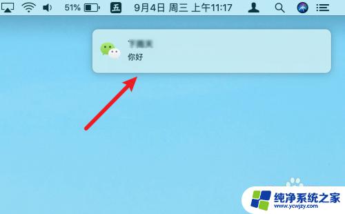苹果11微信有消息怎么不通知 如何在Mac电脑上设置微信消息不弹出通知