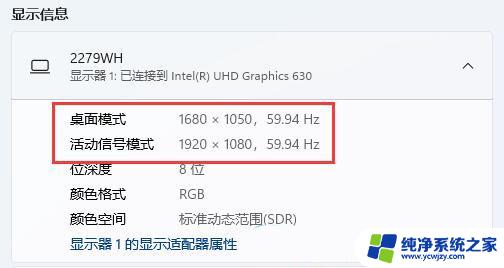 windows11系统,插上显示屏后,图标特别小 Win11分辨率设置显示器不匹配怎么办