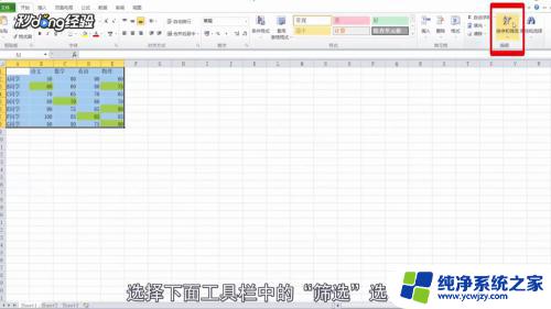 excel设置筛选内容 表格筛选选项怎么设置