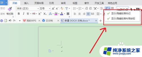 如何显示分页符分节符标记 Word如何显示分隔符