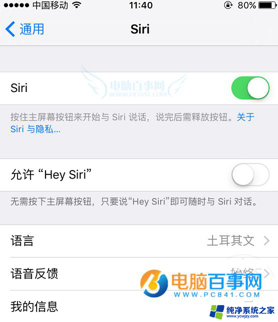 语音控制关闭了怎么还会有语音控制 iPhone语音控制关闭步骤