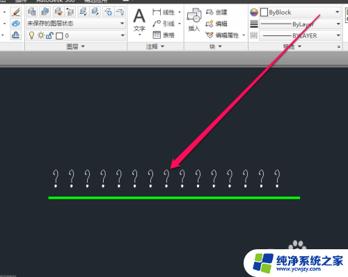 cad文字问号怎么调回来