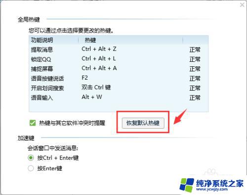 微信电脑截屏键ctrl加a不能截屏 CTRL ALT A快捷键截图无效