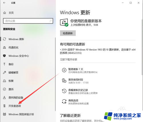 win10设置开发者选项 如何在win10系统中打开开发者选项功能