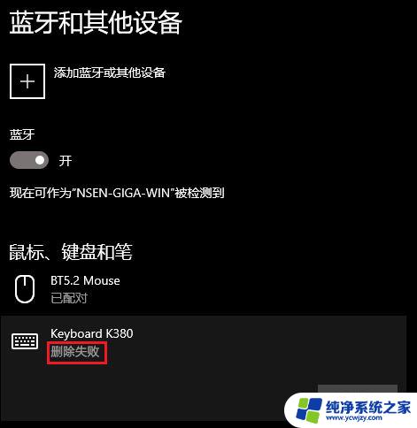 为什么win11蓝牙设备无法删除