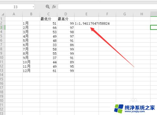 excel怎么看数据比例 如何在Excel中进行比例计算并将结果显示为几比几的形式