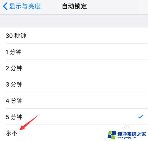 苹果永不锁屏怎么设置 如何设置苹果手机永不自动进入锁屏状态