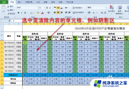 快速删除excel表格内容 如何一次性清除Excel表格中的内容