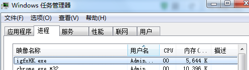 win7桌面有个黑框