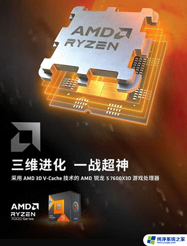 AMD锐龙5 7600X3D游戏处理器10:08开售，定价2199元，限时抢购！