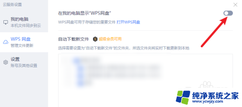 win11如何关闭此电脑中的wps网盘 如何关闭WPS网盘在此电脑中的自动启动