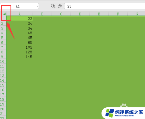 excel文档底色绿色改为白色