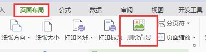 wps请问删除背景这个选项在哪里 wps背景删除选项在哪个菜单中