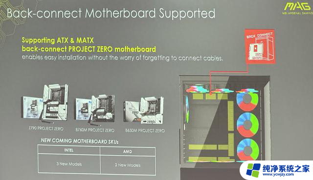 微星Project Zero背插主板新品发布：英特尔、AMD平台5款任你选择