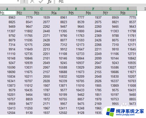 excel如何将多列内容全部弄到一列 Excel 将多列数据快速转换为一列数据的操作方法