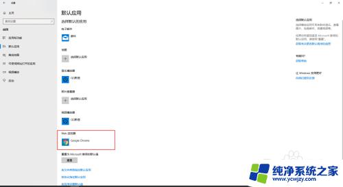 windows10怎么设置默认浏览器 win10如何设置默认浏览器为Chrome