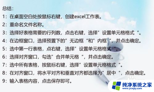 怎么excel表格 如何在电脑上新建Excel表格