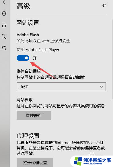edge怎么开启flash